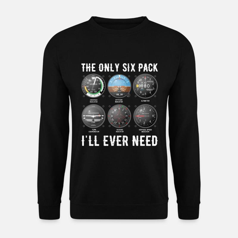 Pilot - Unisex Sweatshirt - black