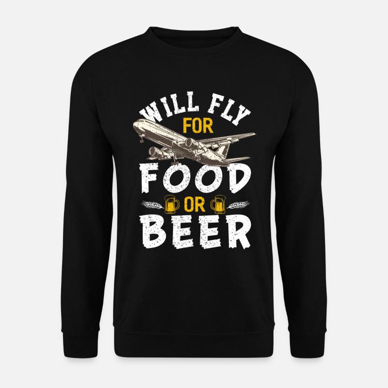 Pilot - Unisex Sweatshirt - black