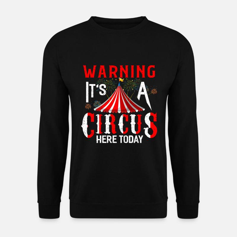 Zirkus - Unisex Pullover - Schwarz