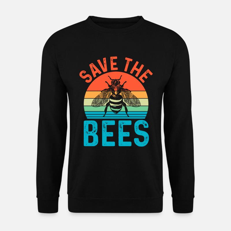 Imker Imkerei Bienen Honigbiene Honig Geschenk - Unisex Pullover - Schwarz