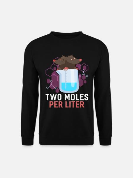 Chemie - Unisex Pullover - Schwarz