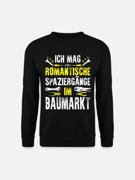 Maurer Schreiner Tischler Handwerker Elektriker - Unisex Pullover - Schwarz