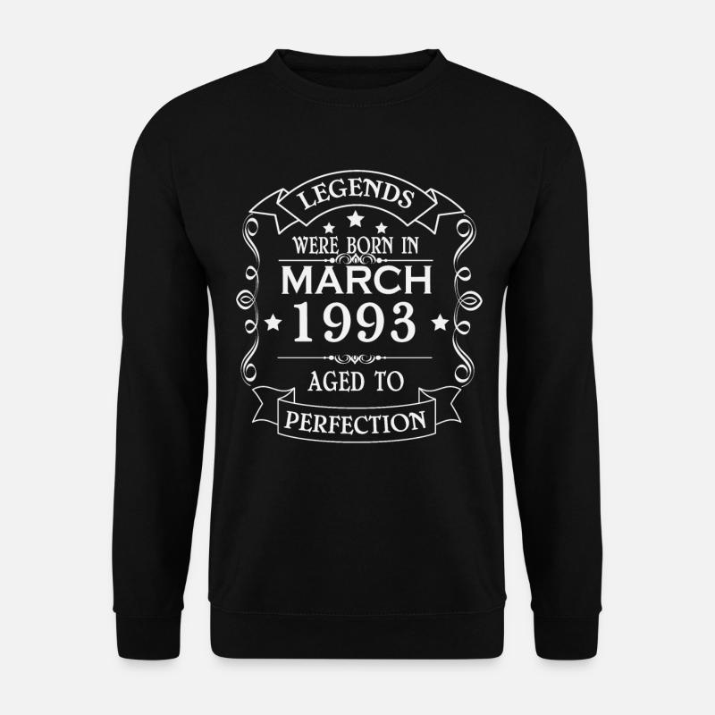 Legend since March 1993 - Unisex Sweatshirt - black