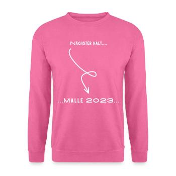Dein Abschnittstext - Unisex Pullover - Pink - Vorne