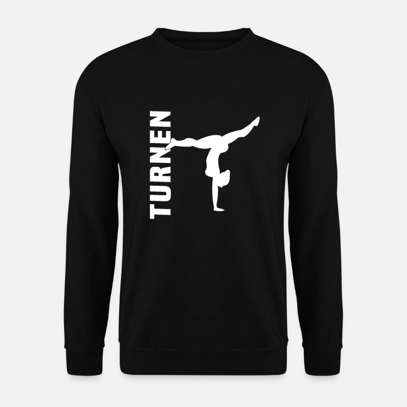 Turnen - Unisex Pullover - Schwarz