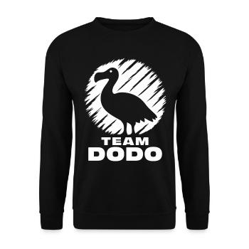 Dodo Dire Dodo Oiseau Drôle Dodo Cadeau - Sweat-shirt Unisexe - noir - Devant - Alina (178cm) & Michal (187cm)