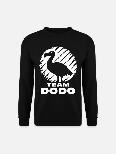 Dodo Spruch Dodo Vogel Lustiges Dodo Geschenk - Unisex Pullover - Schwarz