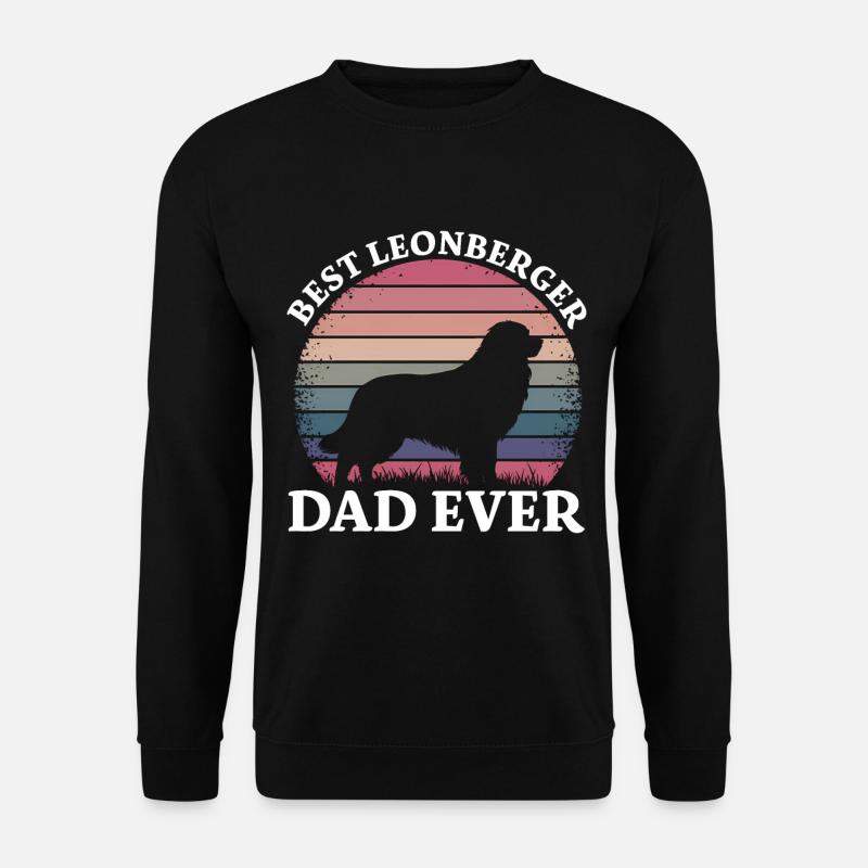 Leonberger Spruch Lustiges Leonberger Geschenk - Unisex Pullover - Schwarz