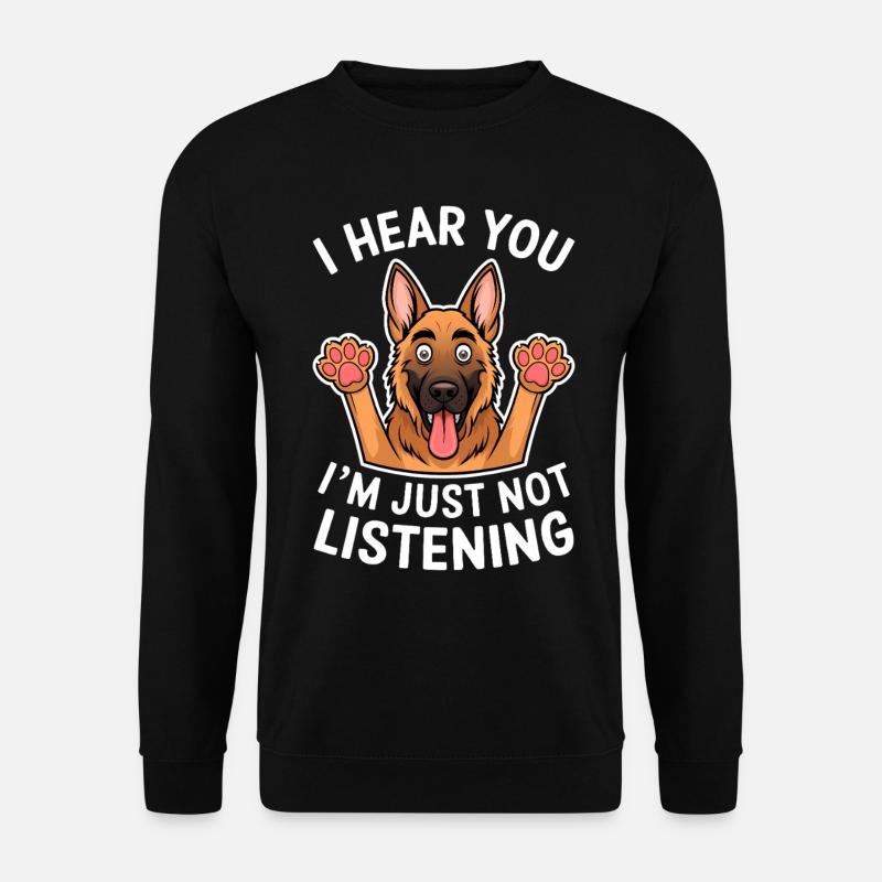 German Shepherd Saying German Shepherd Gift - Unisex Sweatshirt - black