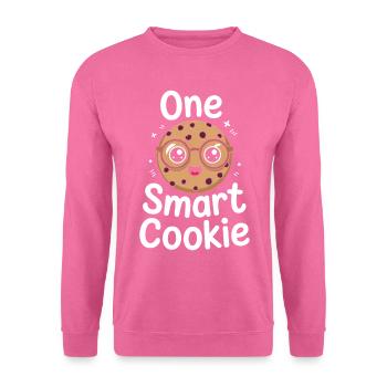Cookies Disant Biscuits au Chocolat Cadeau de Cookie Drôle - Sweat-shirt Unisexe - rose - Devant