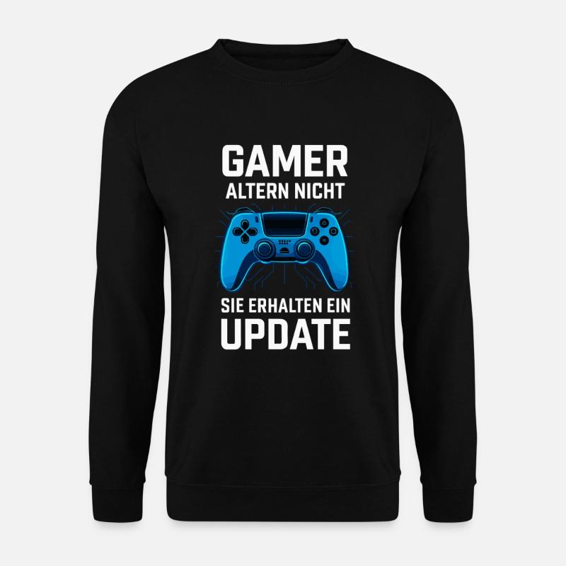Les joueurs ne vieillissent pas - Sweat-shirt Unisexe - noir