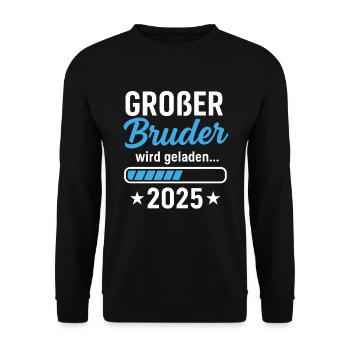 Big Brother Will Be Loaded 2025 – Grossesse - Sweat-shirt Unisexe - noir - Devant - Alina (178cm) & Michal (187cm)