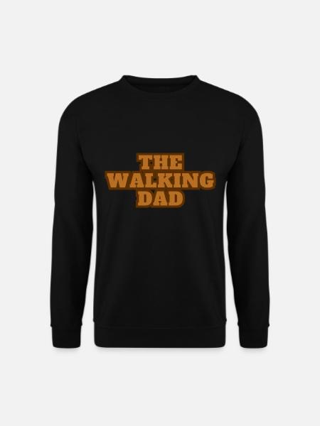 The Walking Dad Brown - Unisex Sweatshirt - black
