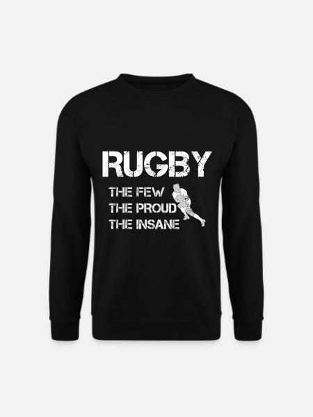 Rugby Rugby - Unisex Pullover - Schwarz