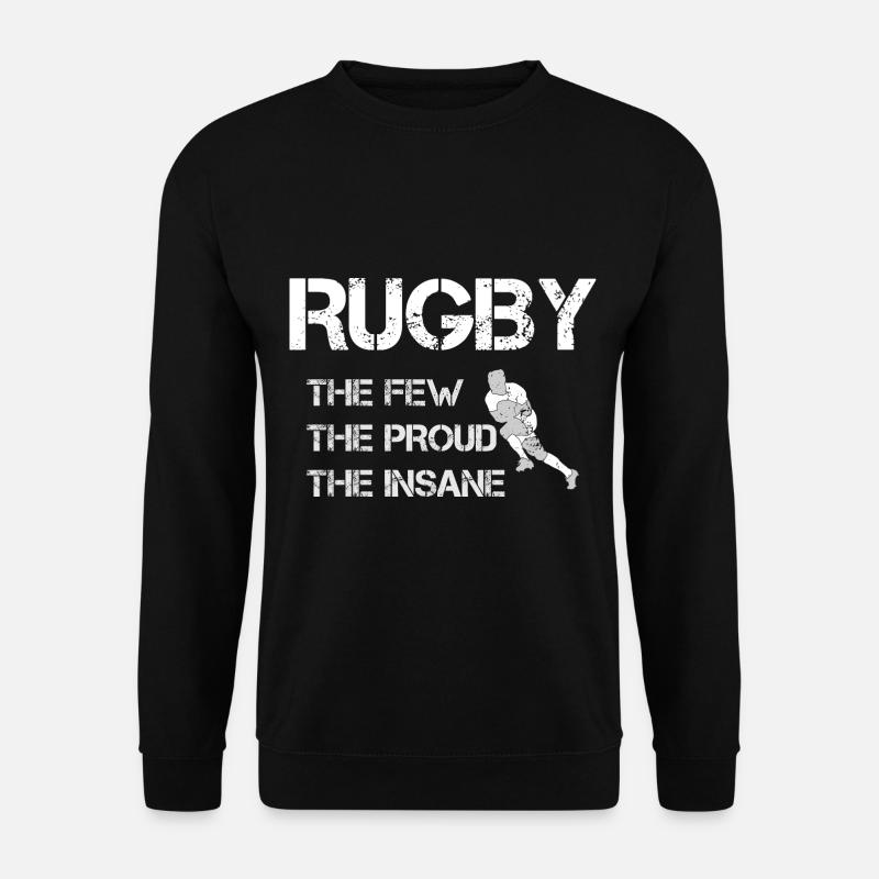 Rugby Rugby - Unisex Pullover - Schwarz