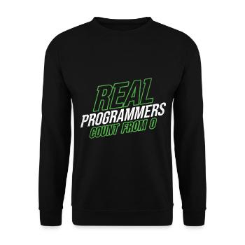 Software Ingenieur Informatiker Programmierer - Unisex Pullover - Schwarz - Vorne - Alina (178cm) & Michal (187cm)