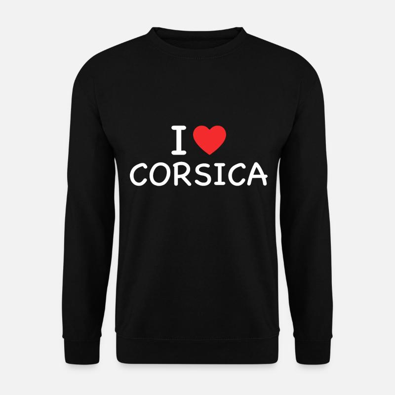 Ich liebe Korsika - Unisex Pullover - Schwarz