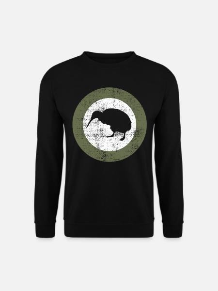 Kiwi - Unisex Pullover - Schwarz