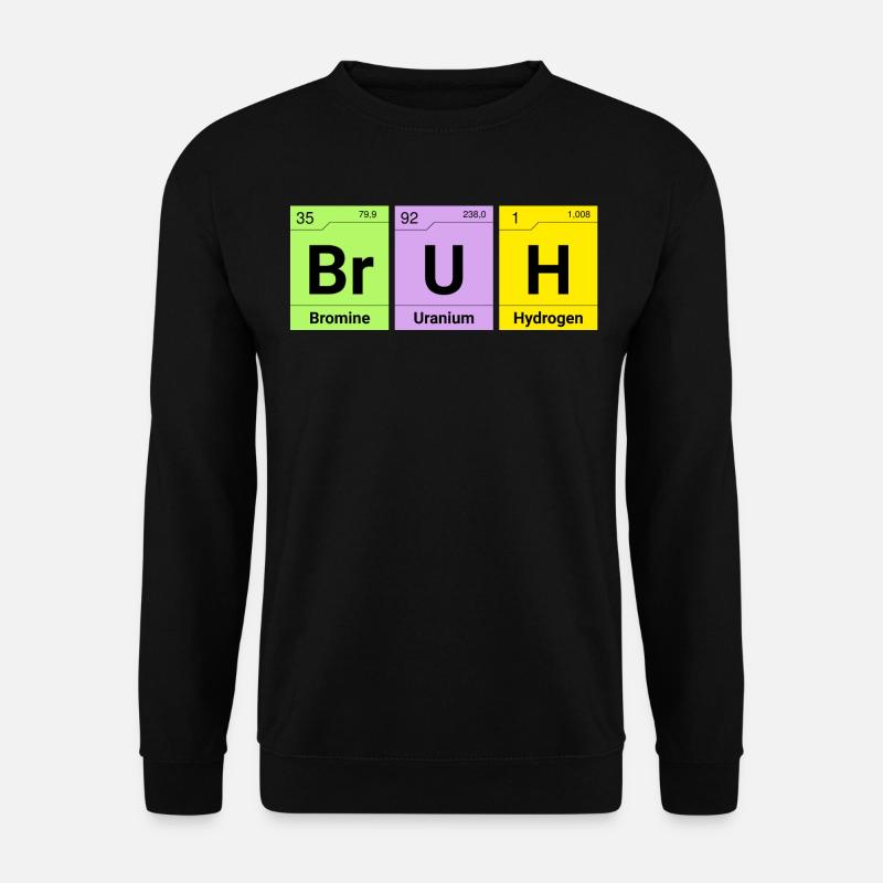 Bruh - Unisex Pullover - Schwarz