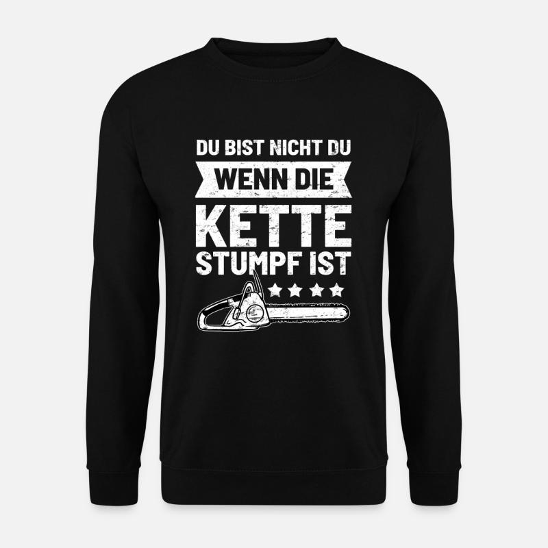Kettensäge ich bin nicht ich - Unisex Pullover - Schwarz