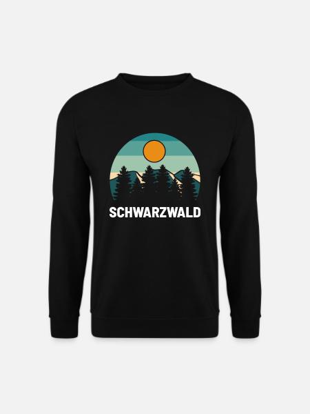 Schwarzwald Schwarzwald Deutschland - Unisex Pullover - Schwarz