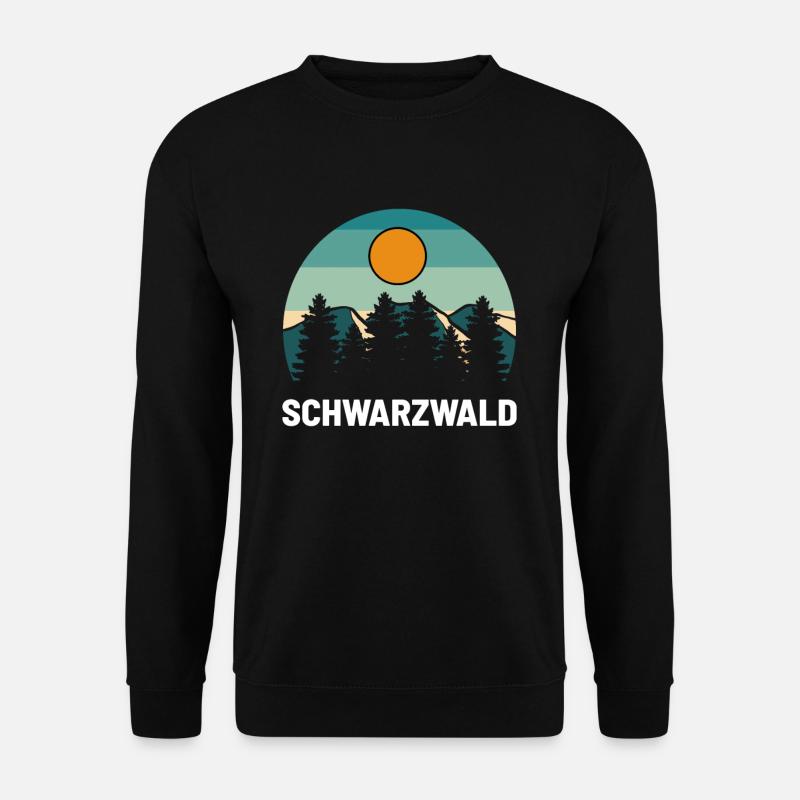 Schwarzwald Schwarzwald Deutschland - Unisex Pullover - Schwarz