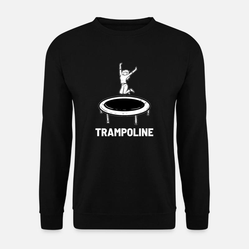 Trampolin - Unisex Pullover - Schwarz