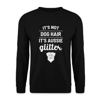 Berger australien chien australien - Sweat-shirt Unisexe - noir - Devant - Alina (178cm) & Michal (187cm)