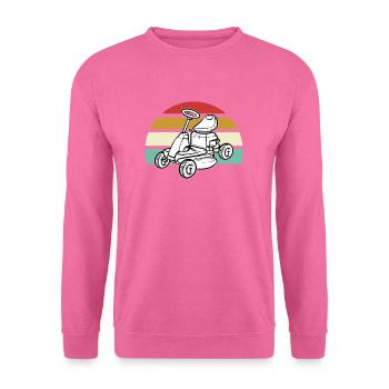 Mowing lawnmowers - Unisex Sweatshirt - pink - Front