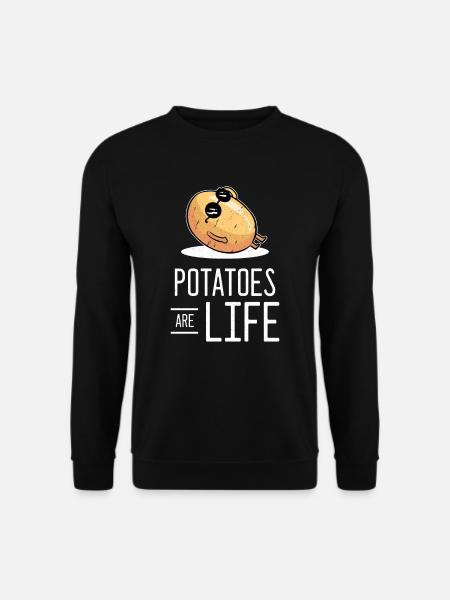 Kartoffel - Unisex Pullover - Schwarz
