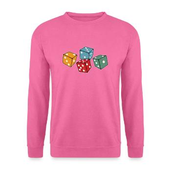 cube - Unisex Sweatshirt - pink - Front