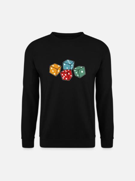 Dice Brettspiel - Unisex Pullover - Schwarz