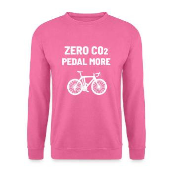 Dioxyde de carbone CO2 - Sweat-shirt Unisexe - rose - Devant