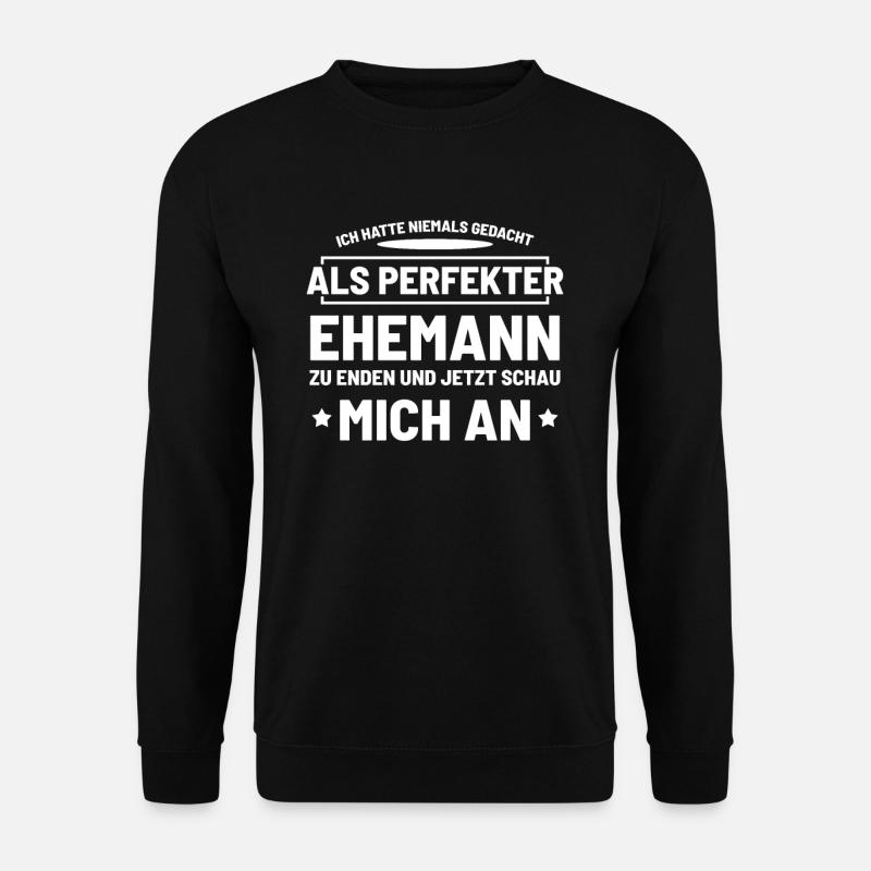 Mann - Unisex Pullover - Schwarz