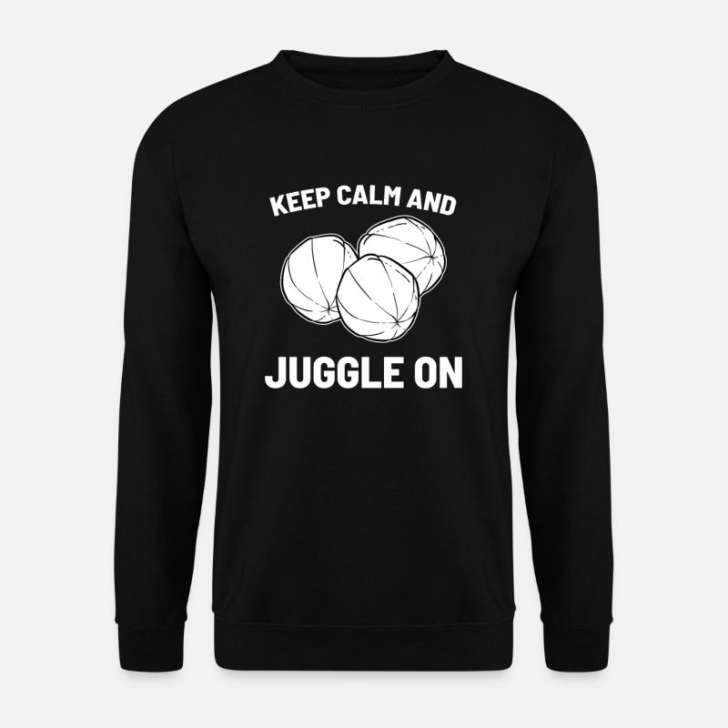 Jonglieren Jonglieren - Unisex Pullover - Schwarz