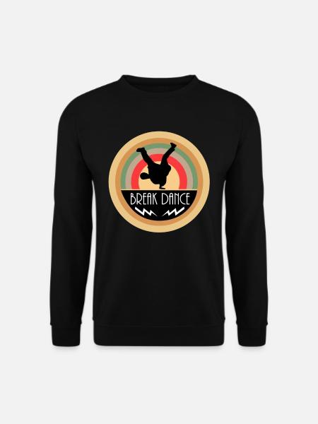 break dance - Sweat-shirt Unisexe - noir
