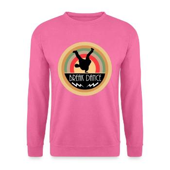 break dancing - Unisex Sweatshirt - pink - Front