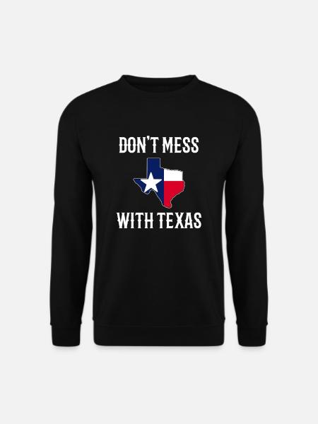 Texas Flag Texan Pride - Unisex Sweatshirt - black