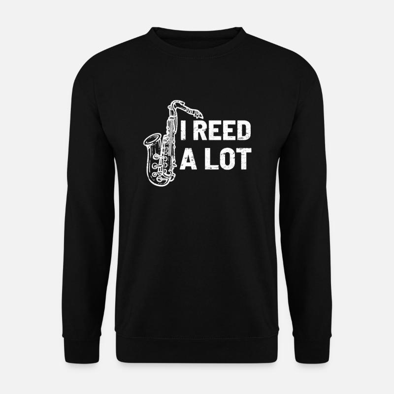 Saxophone Saxophone Saxophone - Sweat-shirt Unisexe - noir