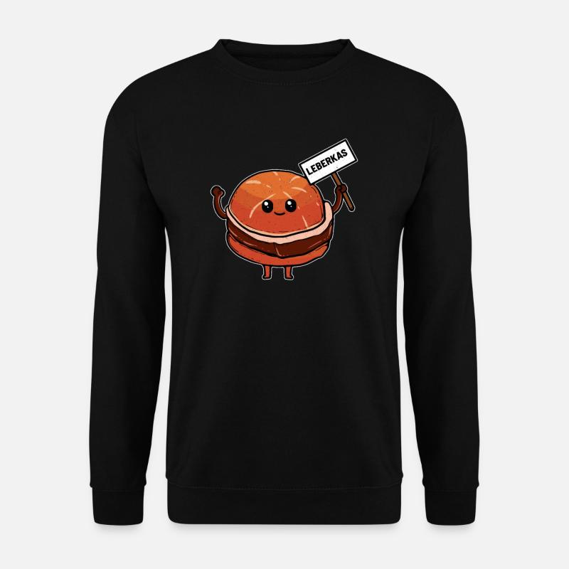 Leberkäs Meat Cheese - Unisex Sweatshirt - black