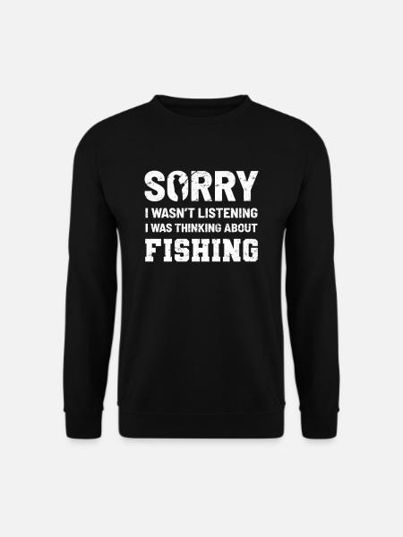 Fischer fisherman - Unisex Sweatshirt - black