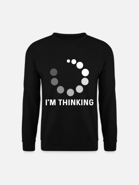 Loading Im Thinking ProgrammiererLoading Im Thinki - Unisex Pullover - Schwarz