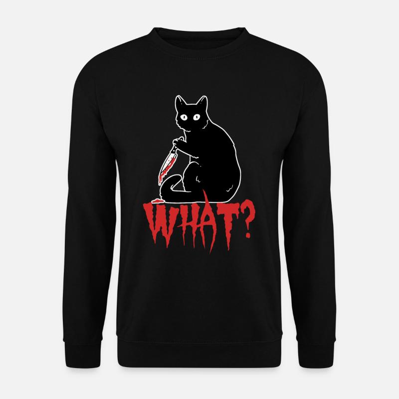 Kot Schrödingera - Bluza unisex - czarny