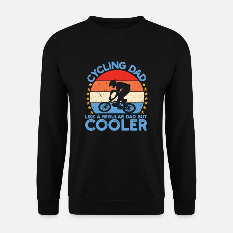 cycling Dad - Unisex Sweatshirt - black
