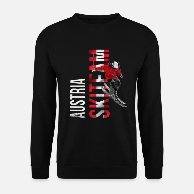 Équipe d’Autriche de ski - Sweat-shirt Unisexe - noir