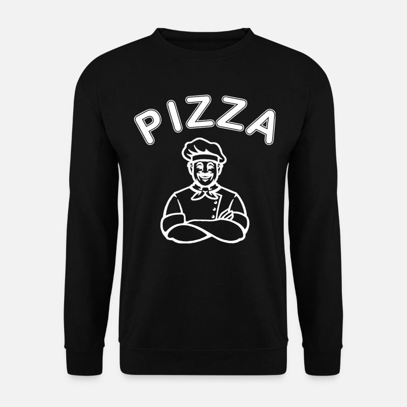 Pizza Pizzaiolo Streetfood - Unisex Pullover - Schwarz