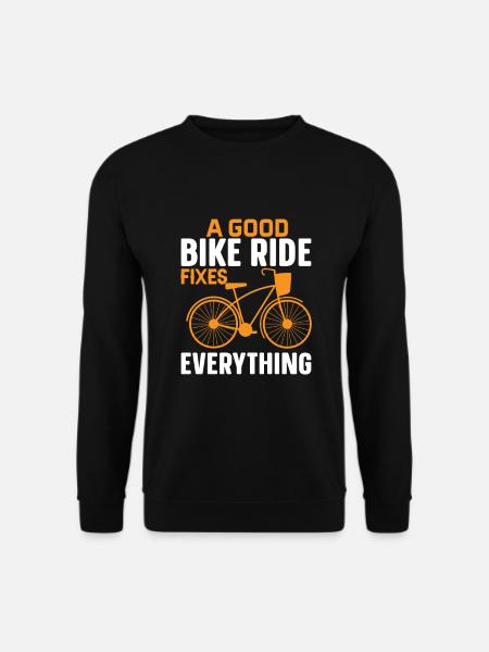 Cyclisme, cyclisme, cyclisme - Sweat-shirt Unisexe - noir