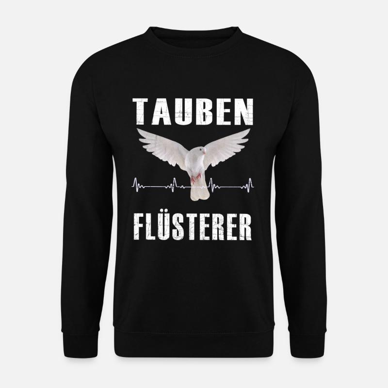 Taubenflüsterer - Unisex Pullover - Schwarz