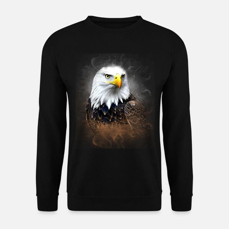 Eagle Splash Art - Unisex Sweatshirt - black
