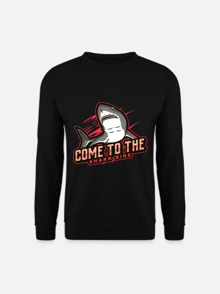 come to the shark side - Unisex Pullover - Schwarz